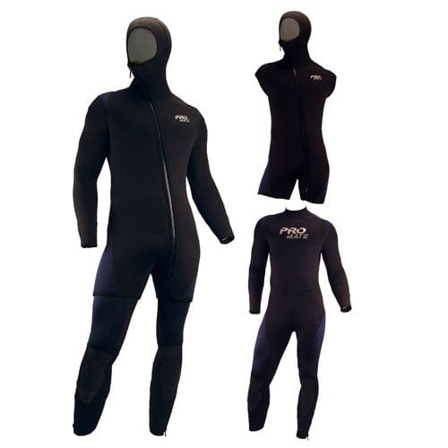 avalon 6mm men s2 piece semi dry suit for scuba diving ds605