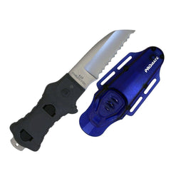 Blue Promate Serrate Scuba Dive Snorkeling BC Serrated 3 Inch Knife