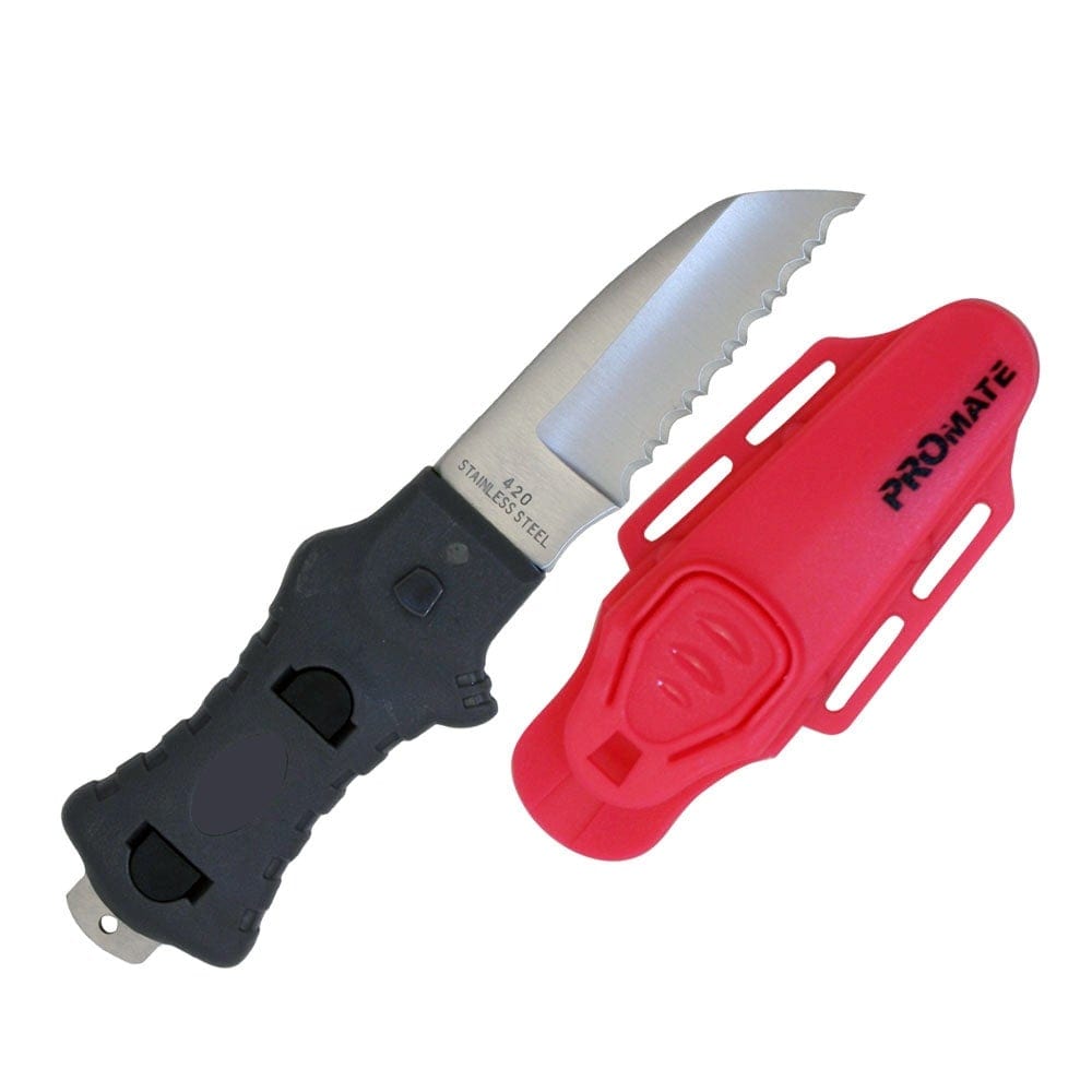 Serrate Scuba Dive BC Knife (3 Blade) - KF220P – GetWetStore