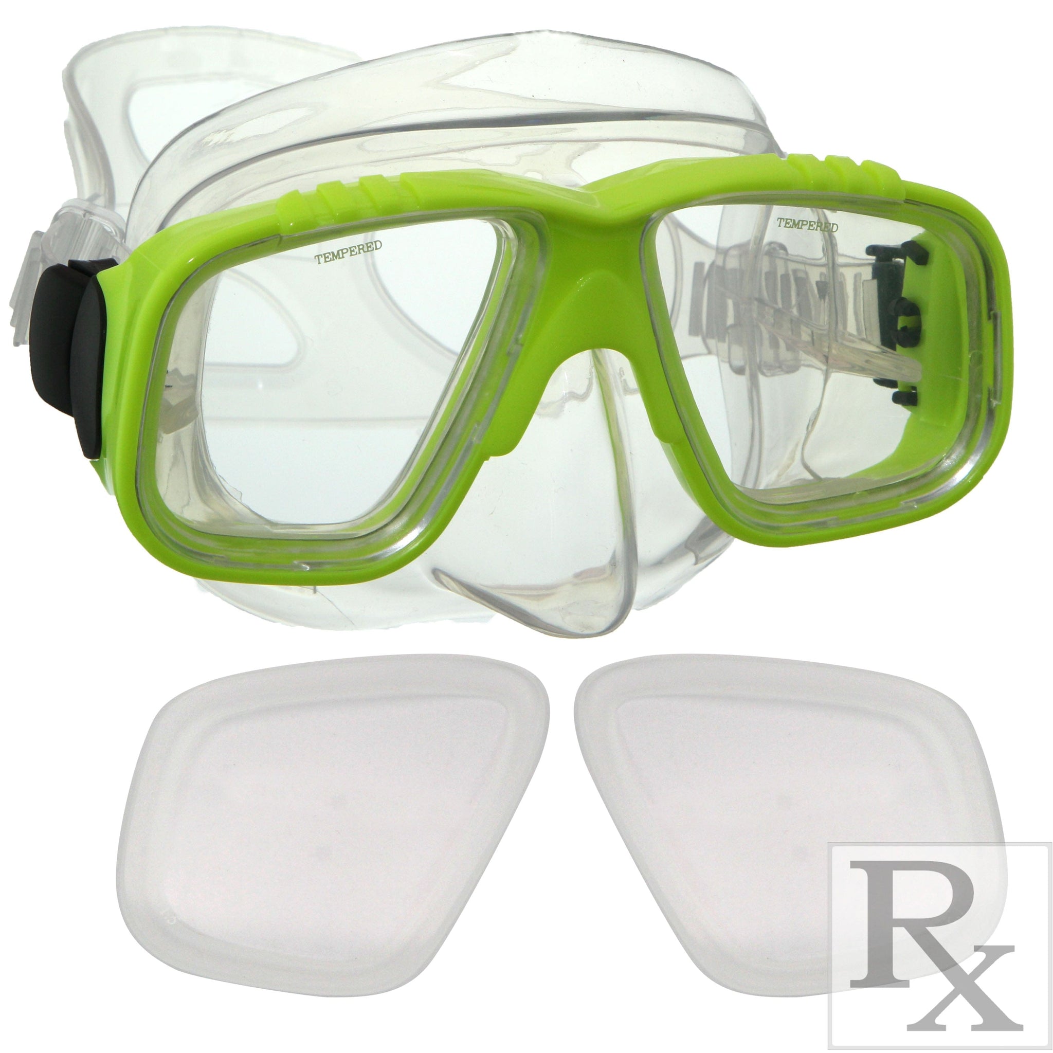 Promate Micro Prescription Scuba Dive Snorkeling Mask Smaller Face