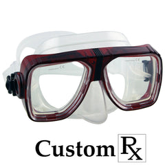 Custom Made Prescription Promate Scope Scuba Dive Snorkeling Mask - MK245 Custom