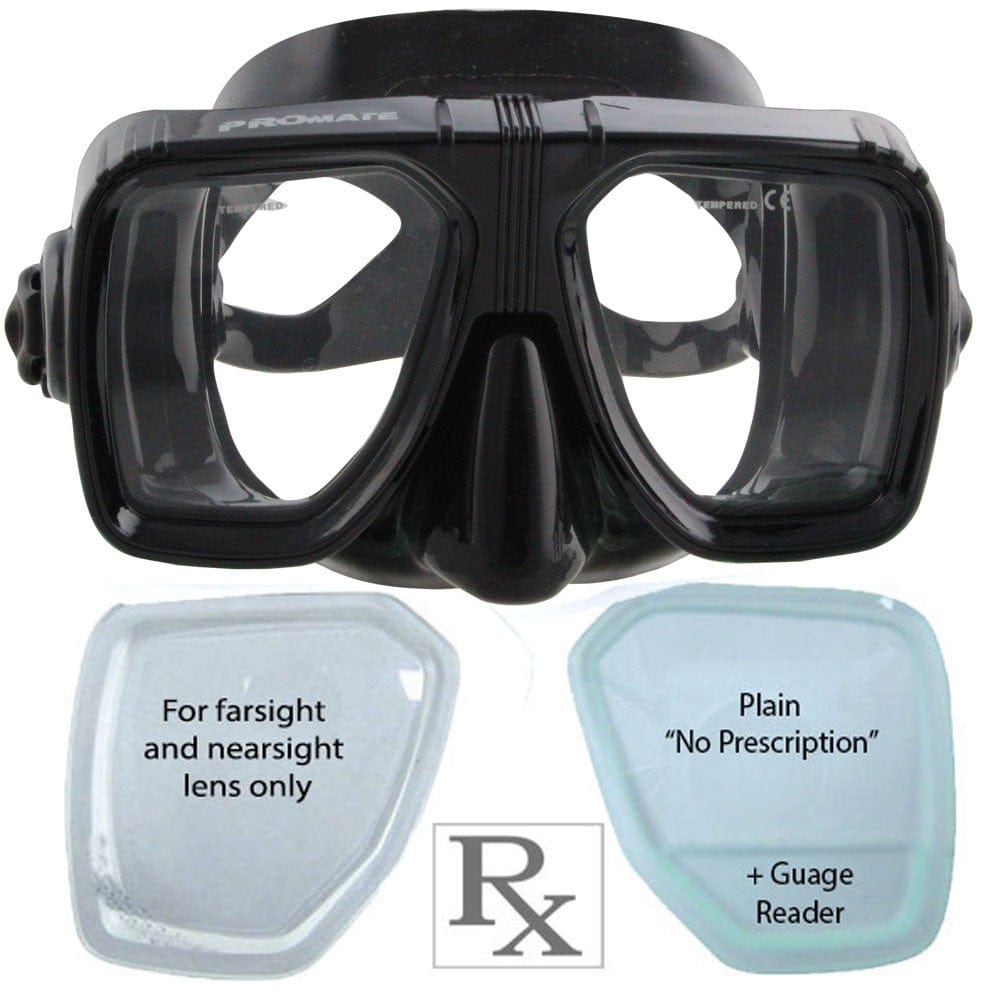 Best-Selling Prescription Dive Mask Promate Scope RX Mask Scuba ...