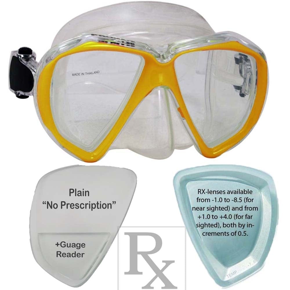 prescription scuba goggles Promate Fish Eyes R/X Prescription Scuba Dive Snorkeling Mask