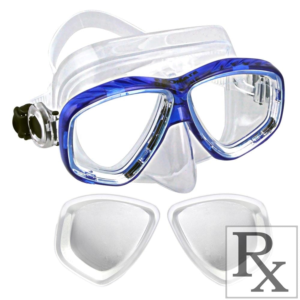 Blue Promate Sea Viewer Prescription Dive Mask