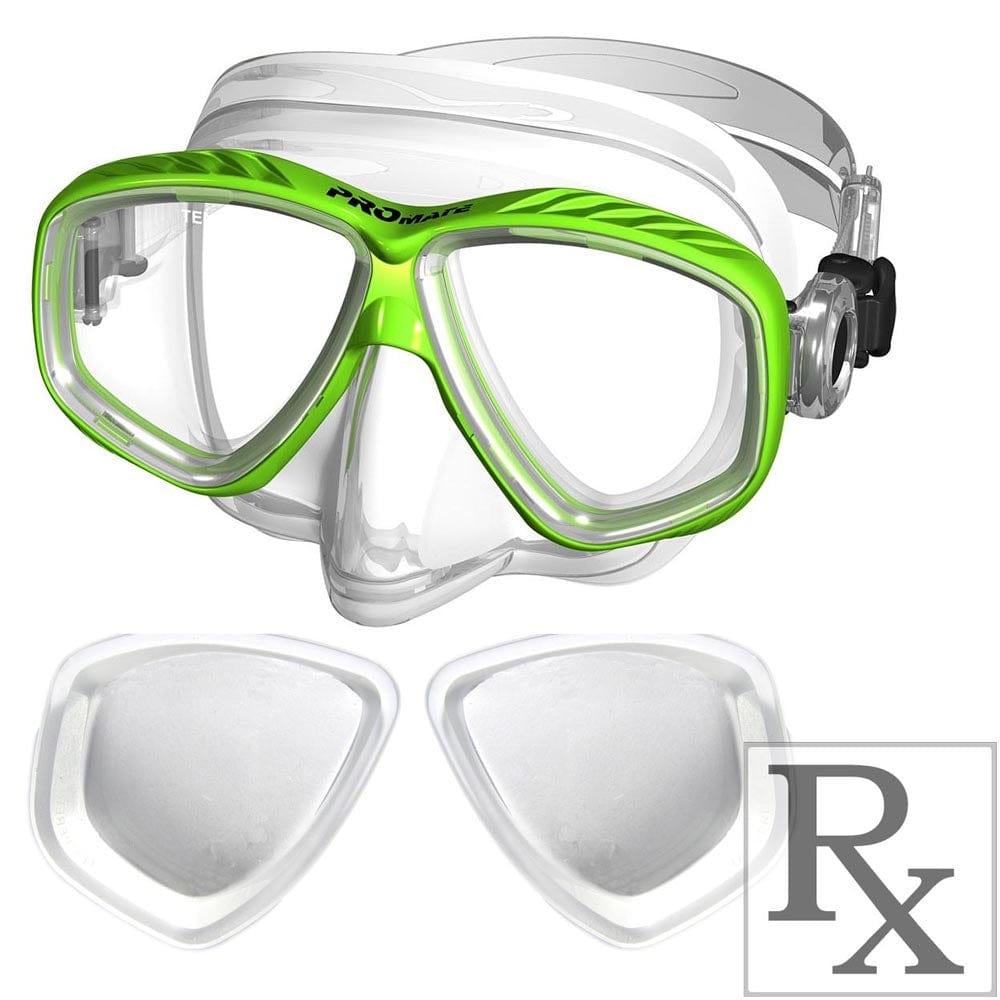 Prescription Dive Mask with Purge Promate Scuba Diving Snorkeling Mask ...