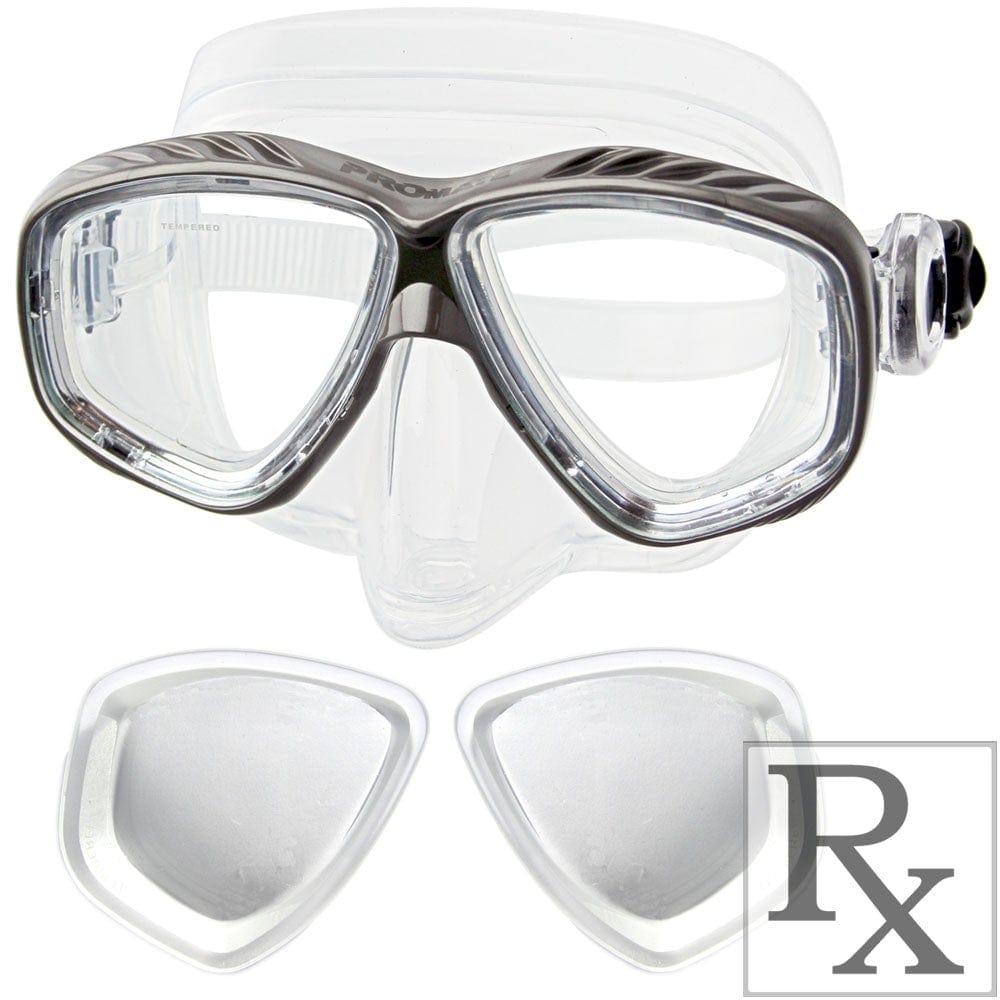 Purge Mask Clear & Scuba Dive Purge Masks with RX GetWetStore