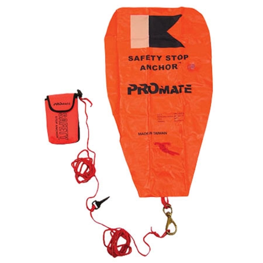 Promate Scuba Safety Float Stop Anchor Dive Marker Rescue Gear - SA050