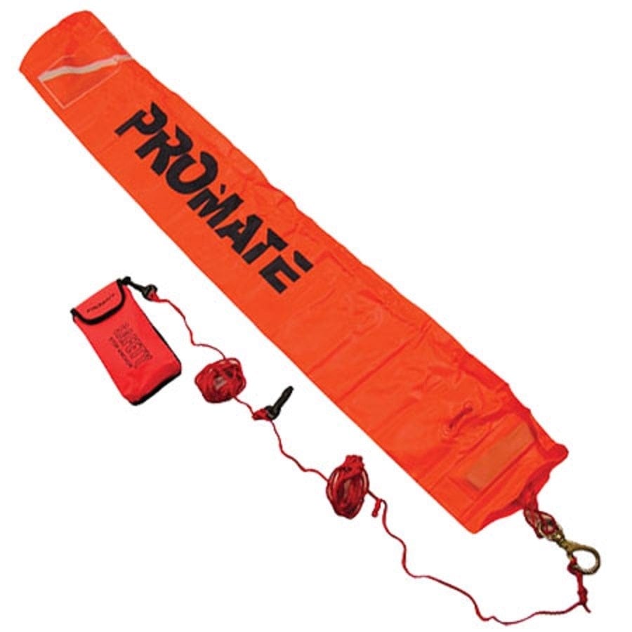 Promate Scuba Safety Float Stop Anchor Dive Marker Rescue Gear (Long Type) - SA100