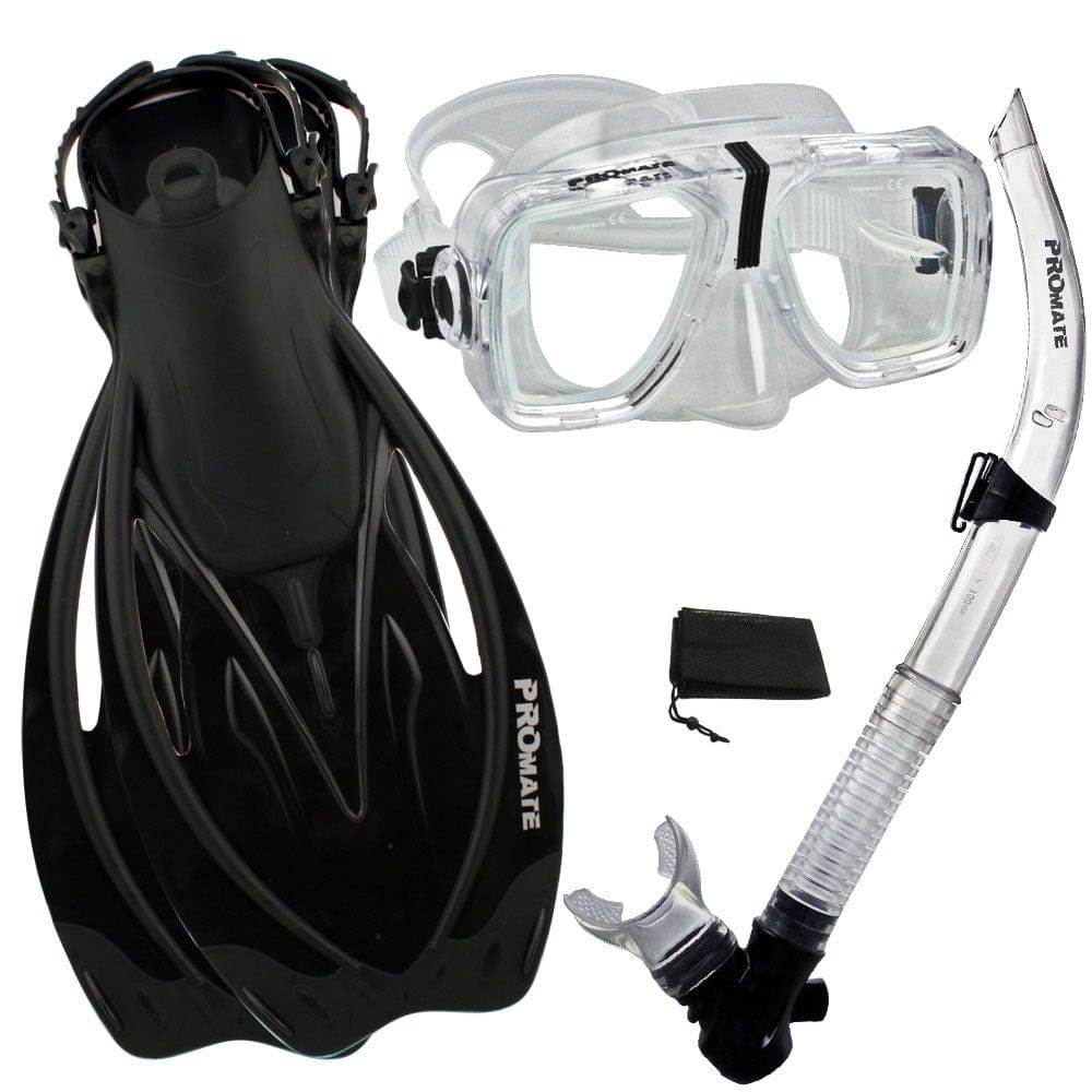 Scope Snorkeling Gear Dive Mask Snorkel Fins Set
