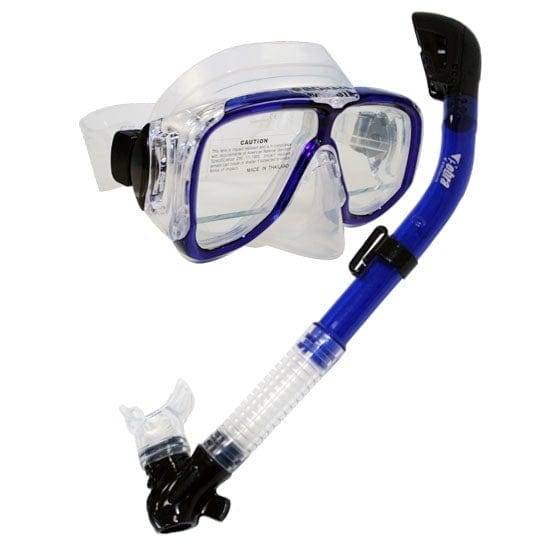 Snorkeling Down-sight Edgeless Mask Dry Snorkel Set - SCS0059