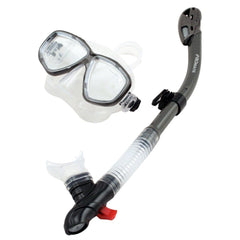 PROMATE Snorkeling Scuba Dive Mask with Dry Snorkel Set - SCS0093