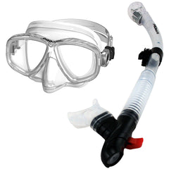 Promate Snorkeling Purge Mask and dry Snorkel Combo Set - SCS0096